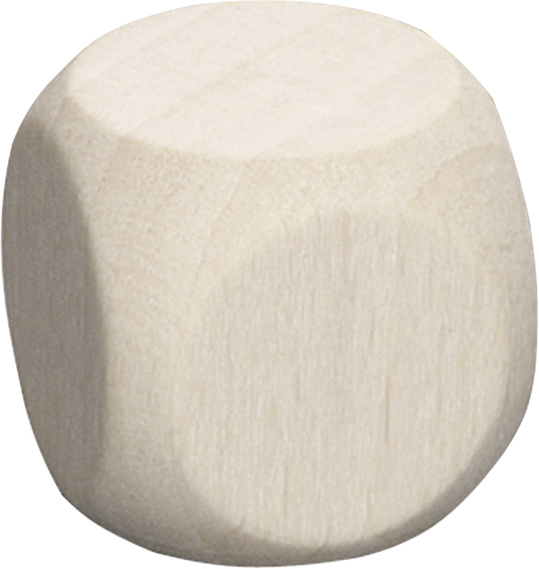 Cubes en bois 25mm3 pièces